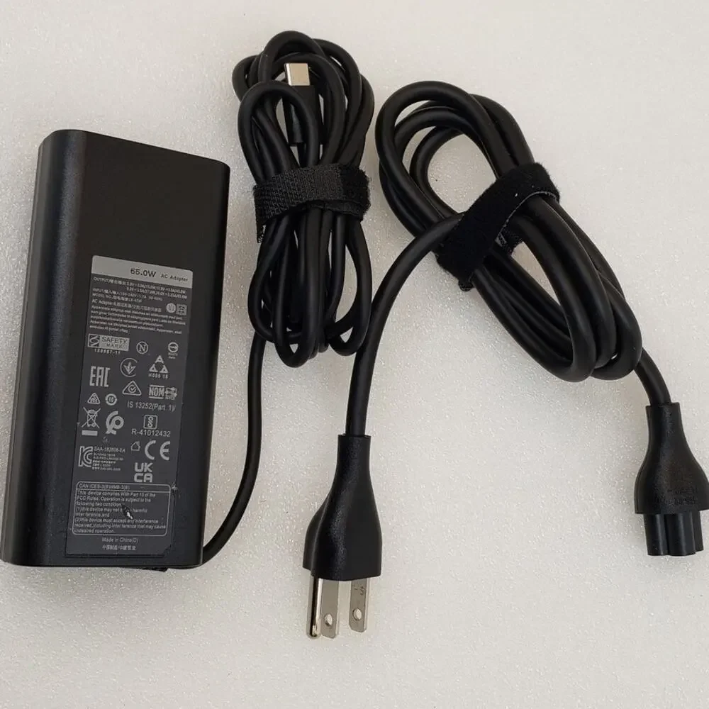 Replacement 65W USB-C Laptop AC Power Adapter Charger Model LX-65W